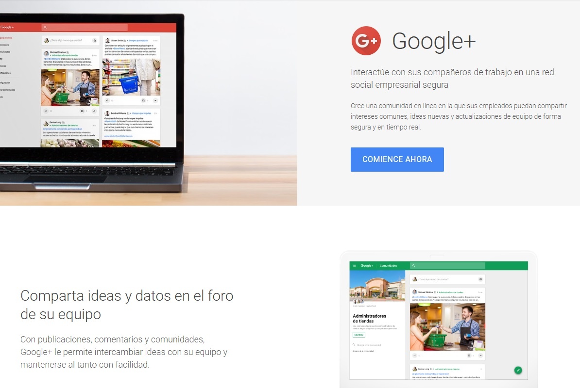 Google+ empresas